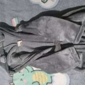 F&F Gray Plush Cape